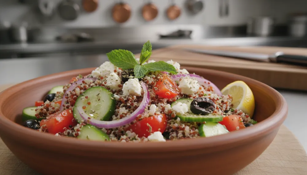 Greek Quinoa Salad 0