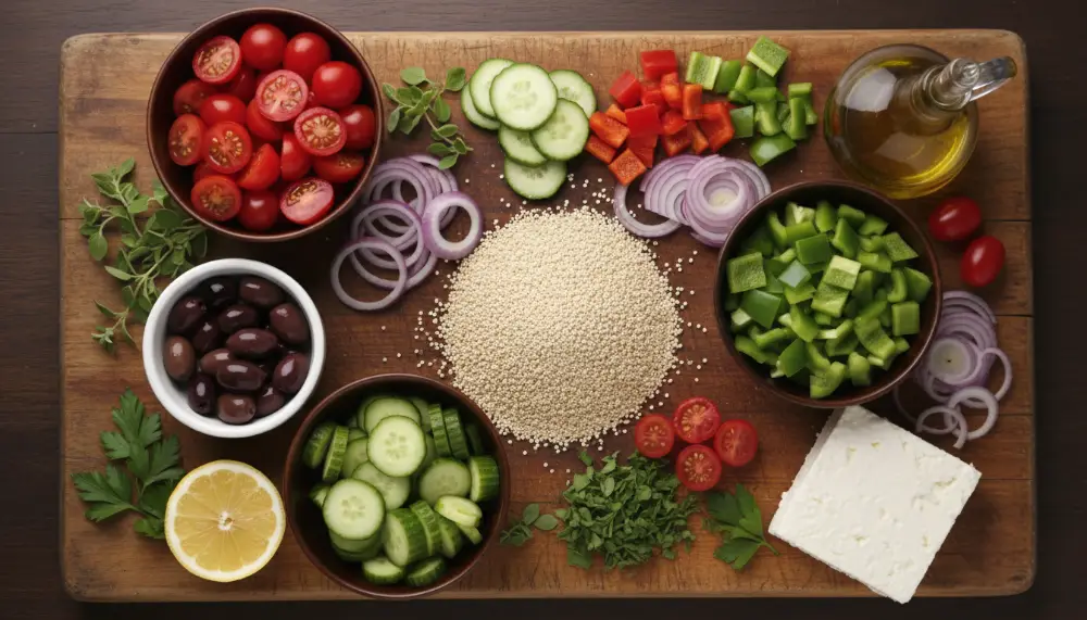 Greek Quinoa Salad 1