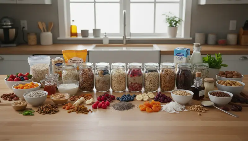 Healthy Kids’ Breakfast Ideas: 12 Guilt-Free Overnight Oats! | Quick & Nutritious 3 Healthy Kids Breakfast Ideas 12 Guilt Free Overnight Oats 2