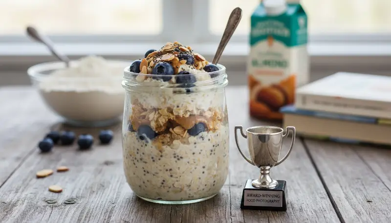 Home 1 High Protein Overnight Oats — 30g Protein Breakfast 0