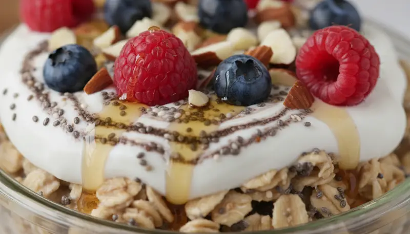 High Protein Overnight Oats — 30g Protein Breakfast 2