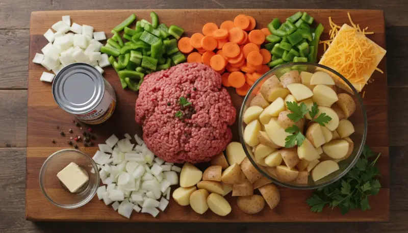 Hobo Casserole Ground Beef Recipe Easy 1