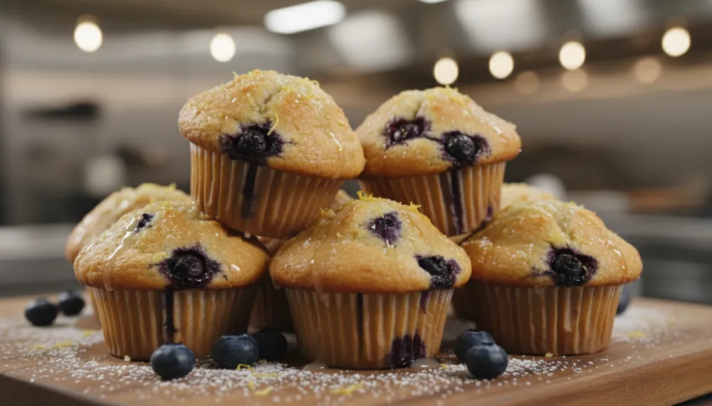 Lemon Blueberry Muffins 0