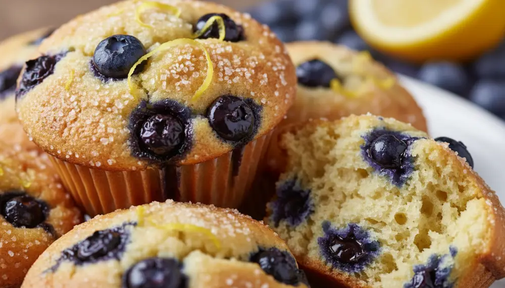 Lemon Blueberry Muffins 2
