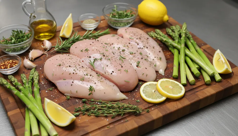Ultimate Lemon Herb Chicken with Asparagus: The Perfect Healthy Chicken Dinner 2 Lemon Herb Chicken with Asparagus 1