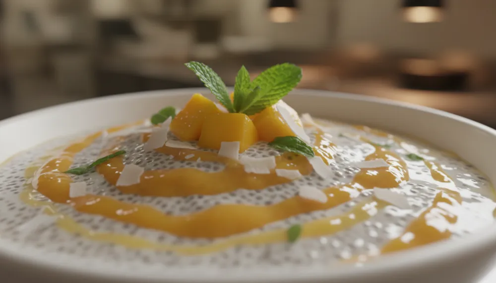 Mango Coconut Chia Pudding 2