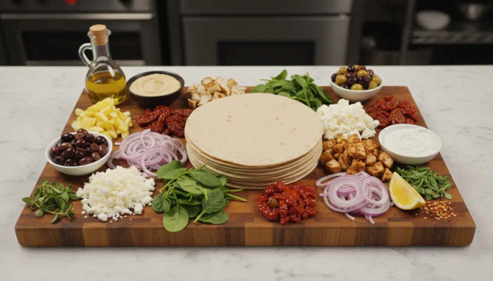 Mediterranean Quesadillas — Crispy, Healthy & Amazing! 2 Mediterranean Quesadillas — Crispy Healthy Amazing 1