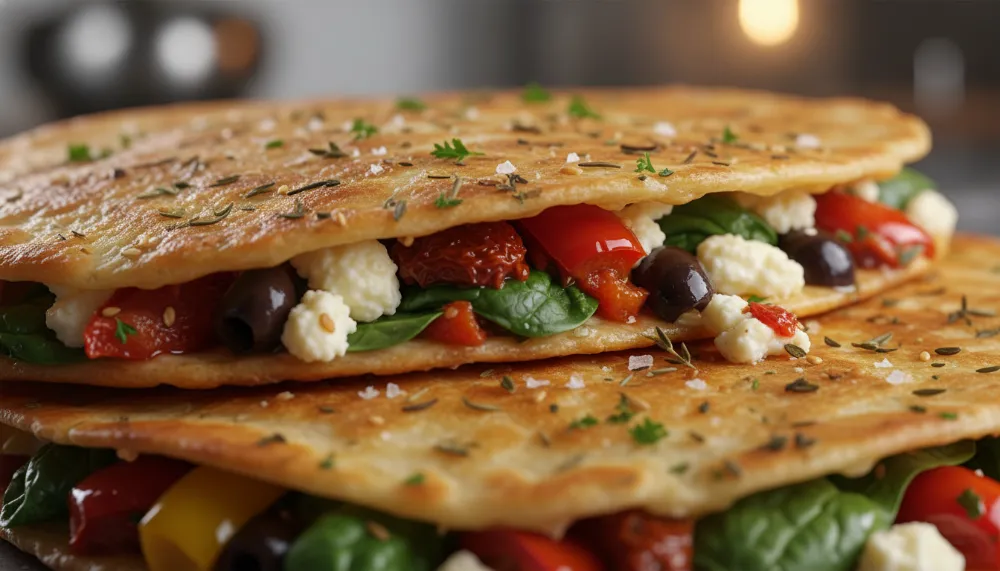 Mediterranean Quesadillas — Crispy, Healthy & Amazing! 3 Mediterranean Quesadillas — Crispy Healthy Amazing 2
