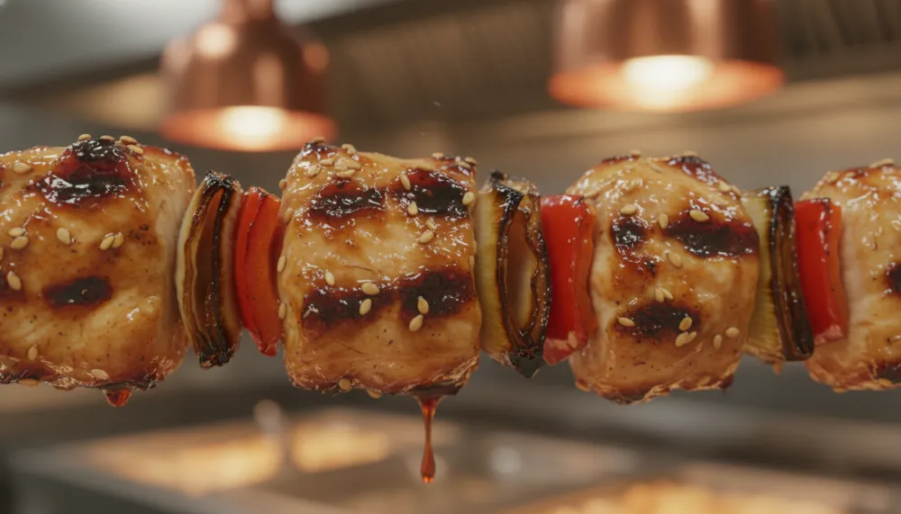 Memorial Day Grilled Teriyaki Chicken Skewers 2