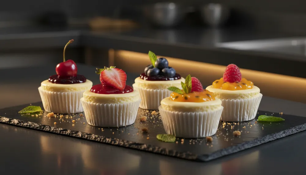 Home 5 Mini Cheesecakes — Individual Party Perfect 0