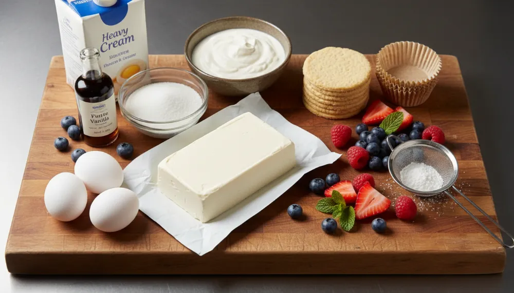 Mini Cheesecakes — Individual & Party-Perfect! 2 Mini Cheesecakes — Individual Party Perfect 1