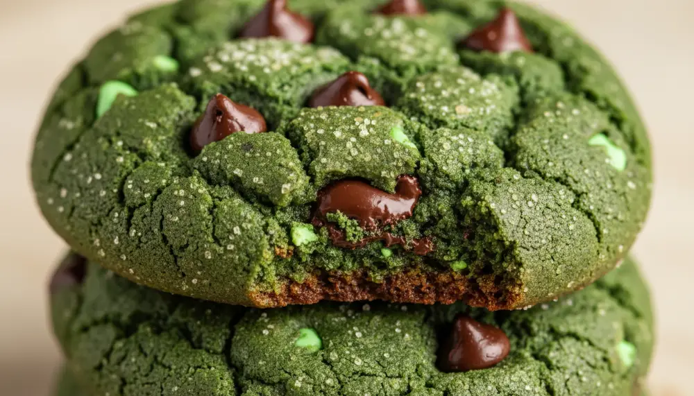 Mint Chip Cookies Green 2 1