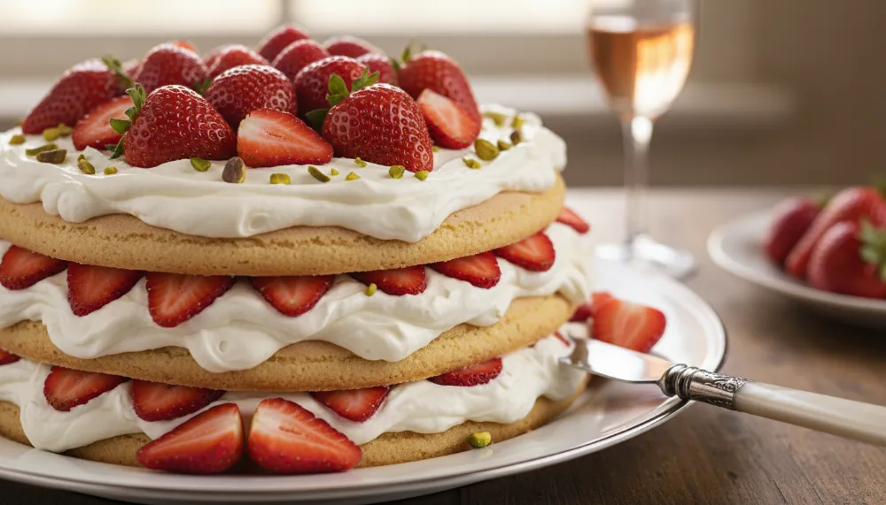 No Bake Strawberry Icebox Cake 0