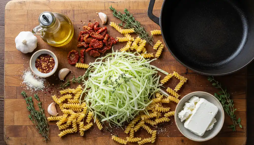 One Pot Creamy Cabbage Pasta 1