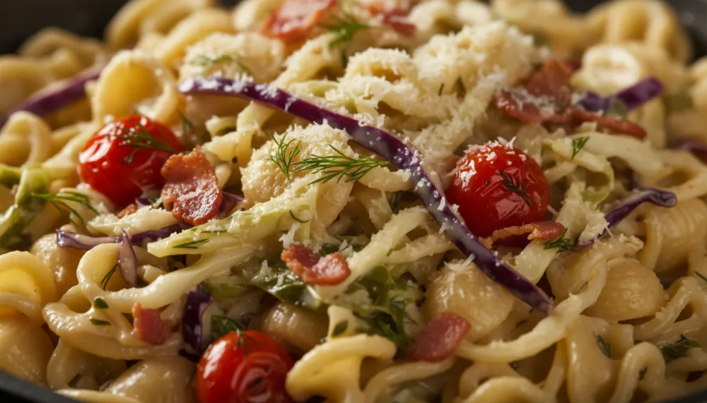 One Pot Creamy Cabbage Pasta 2