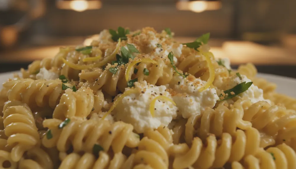 One Pot Lemon Ricotta Pasta 2