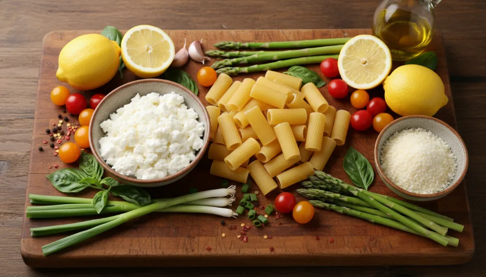 One Pot Lemon Ricotta Pasta — Creamy Spring Dinner 1