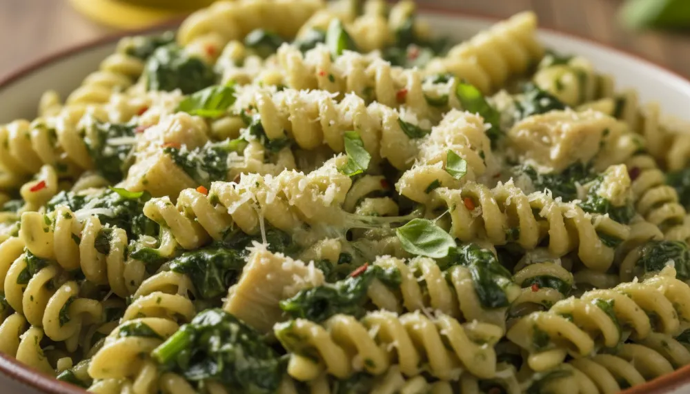 One Pot Spinach Artichoke Pasta 2