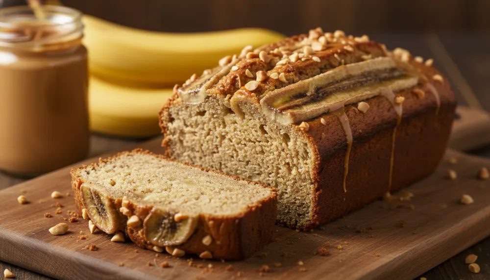 Peanut Butter Banana Bread 0