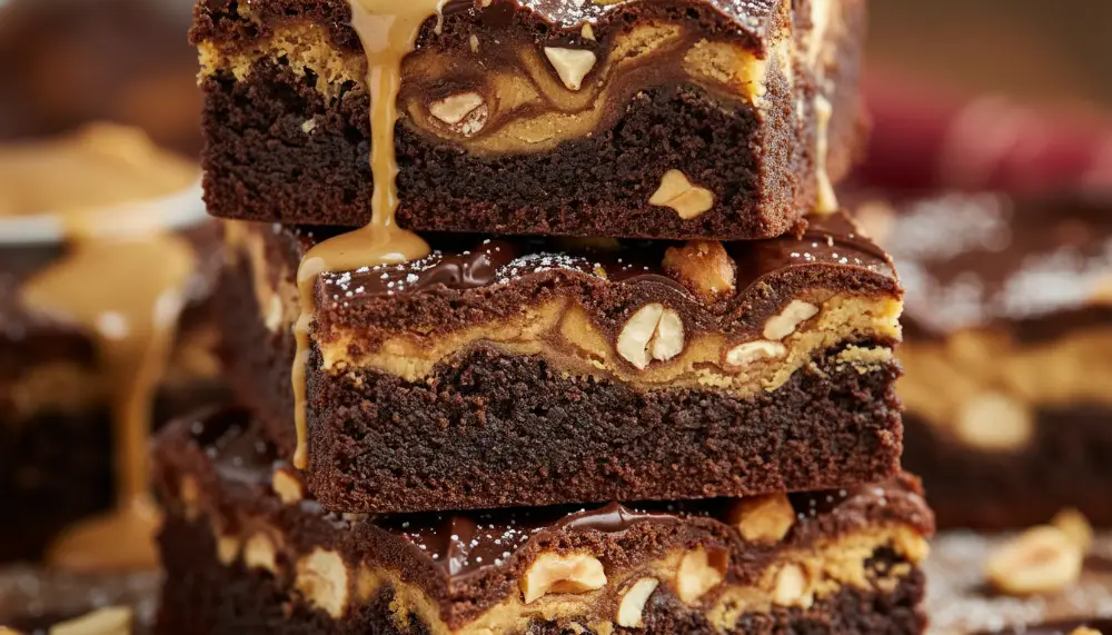 Peanut Butter Brownies 2