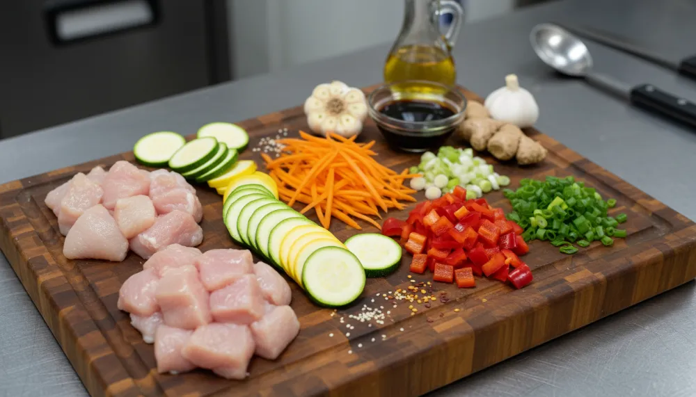 Quick Chicken Zucchini Stir Fry You Will Love 1