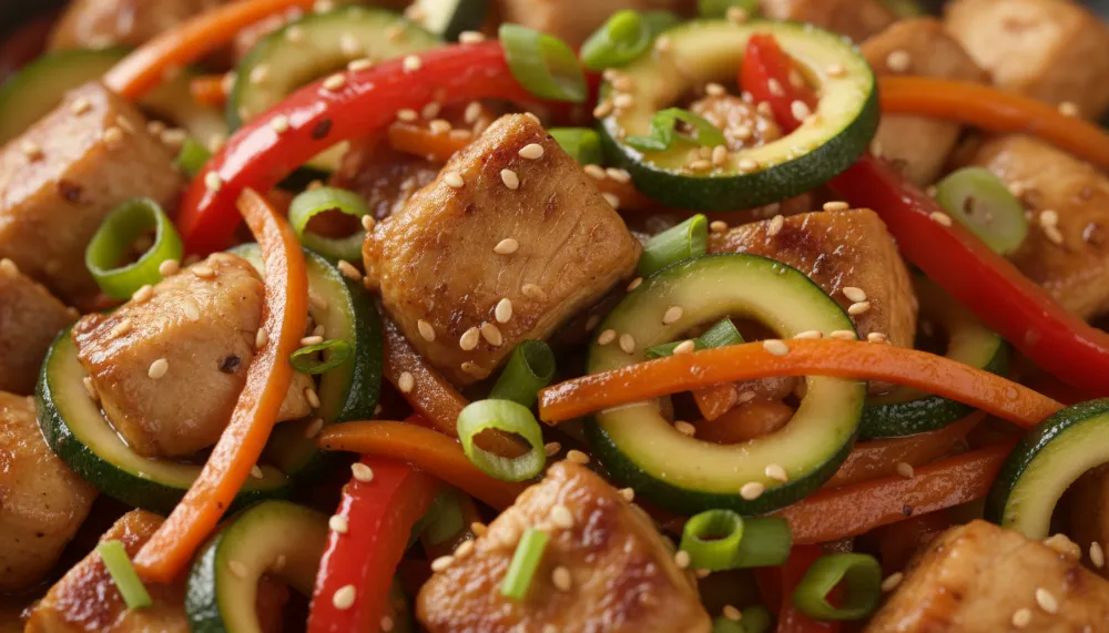 Quick Chicken Zucchini Stir Fry You Will Love 2