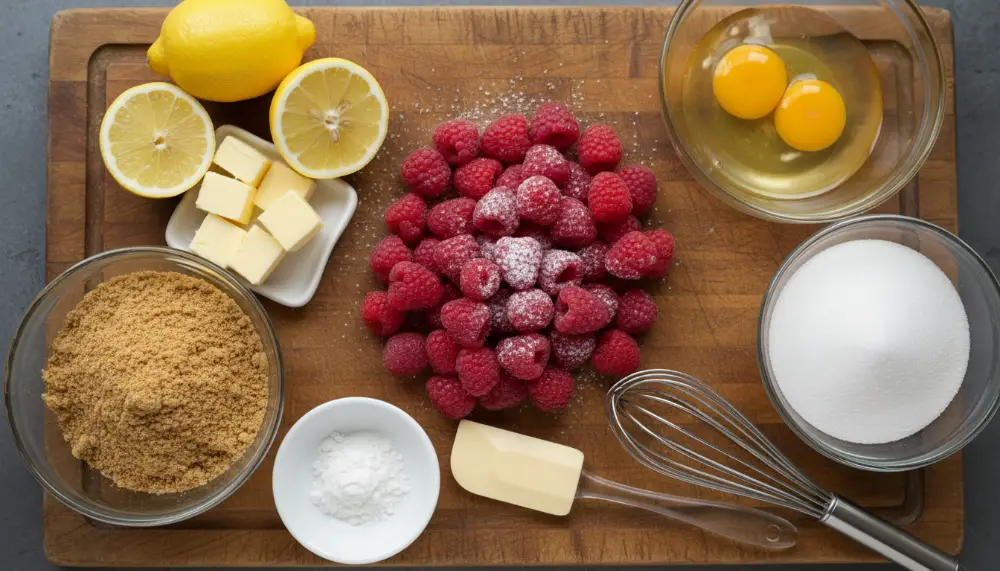 Raspberry Lemon Bars 1