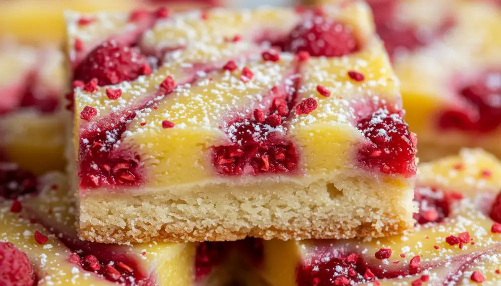 Raspberry Lemon Bars — Bright Tangy Beautiful 2