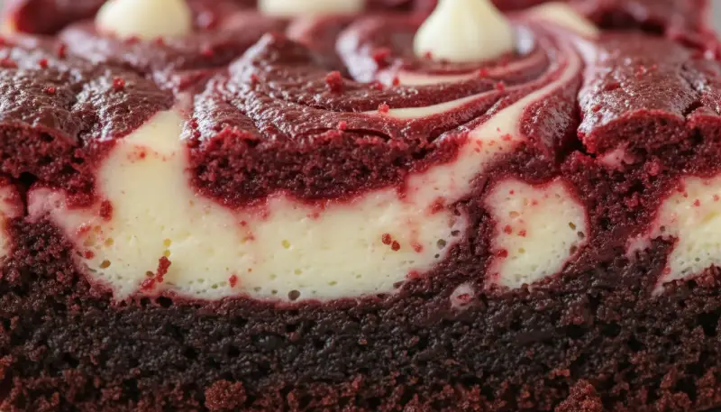 Red Velvet Cheesecake Brownies 2 1