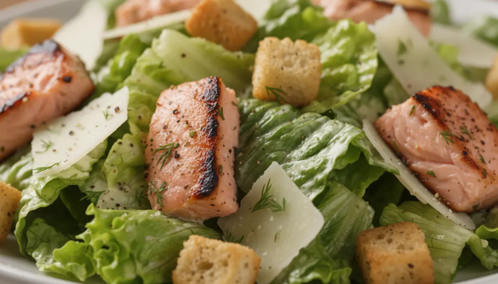 Salmon Caesar Salad 2 1