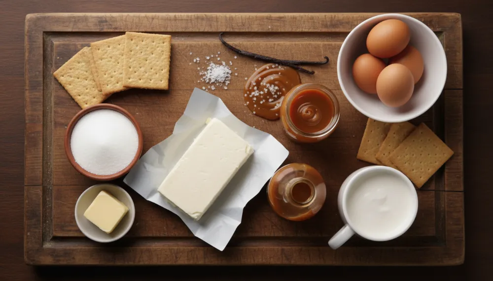 Salted Caramel Cheesecake — Silky Sweet Salty 1