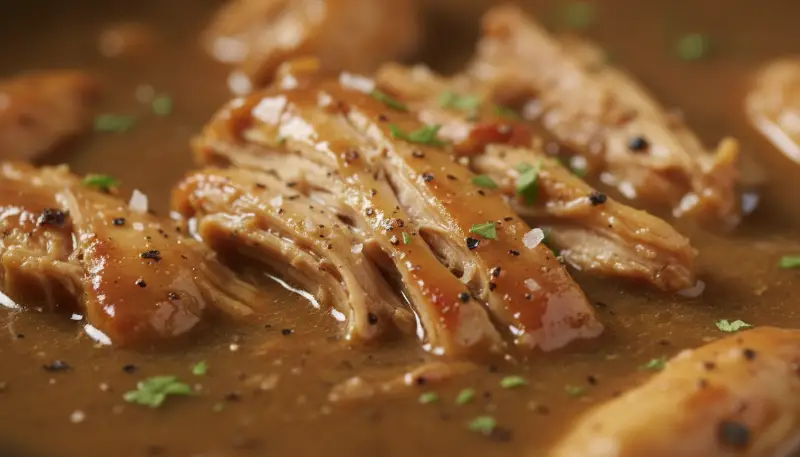Slow Cooker Chicken And Gravy 2