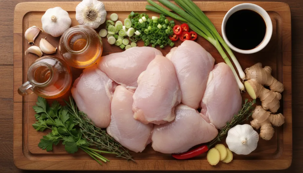 Slow Cooker Honey Garlic Chicken 1