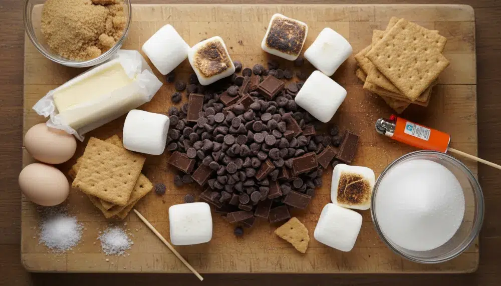 Smore Cookies — Gooey Chewy Campfire in a Cookie 1