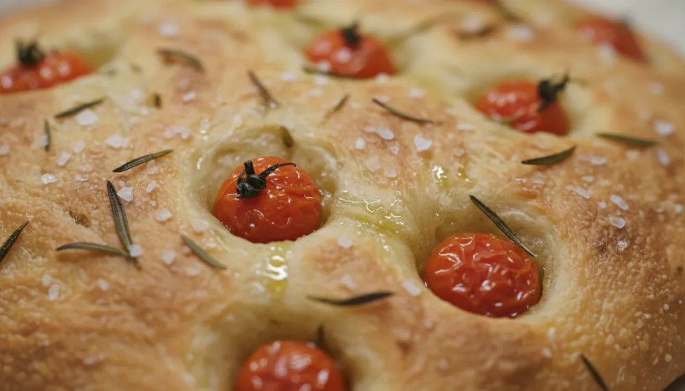 The Ultimate Sourdough Focaccia Recipe (Crispy, Bubbly, & Perfect) 3 Sourdough Focaccia 2