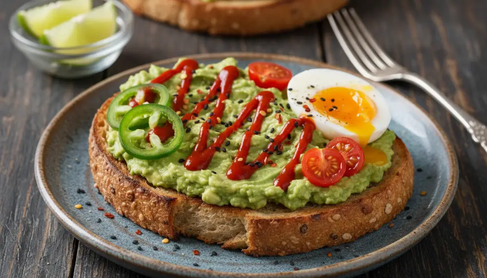 Spicy Sriracha Avocado Toast 0