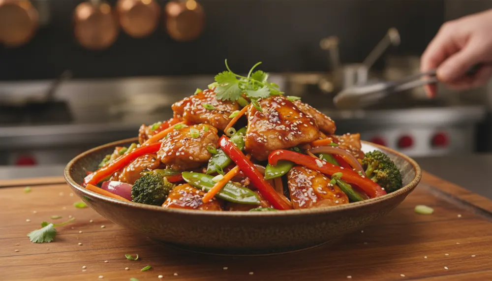 Home 4 Sticky Teriyaki Chicken Stir Fry 0