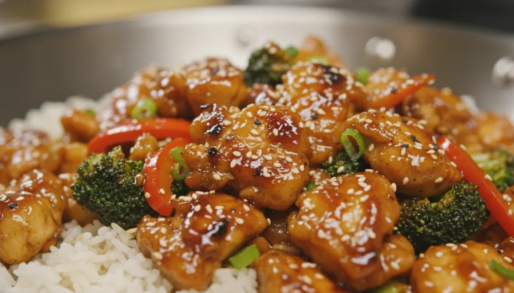 Sticky Teriyaki Chicken Stir Fry 2