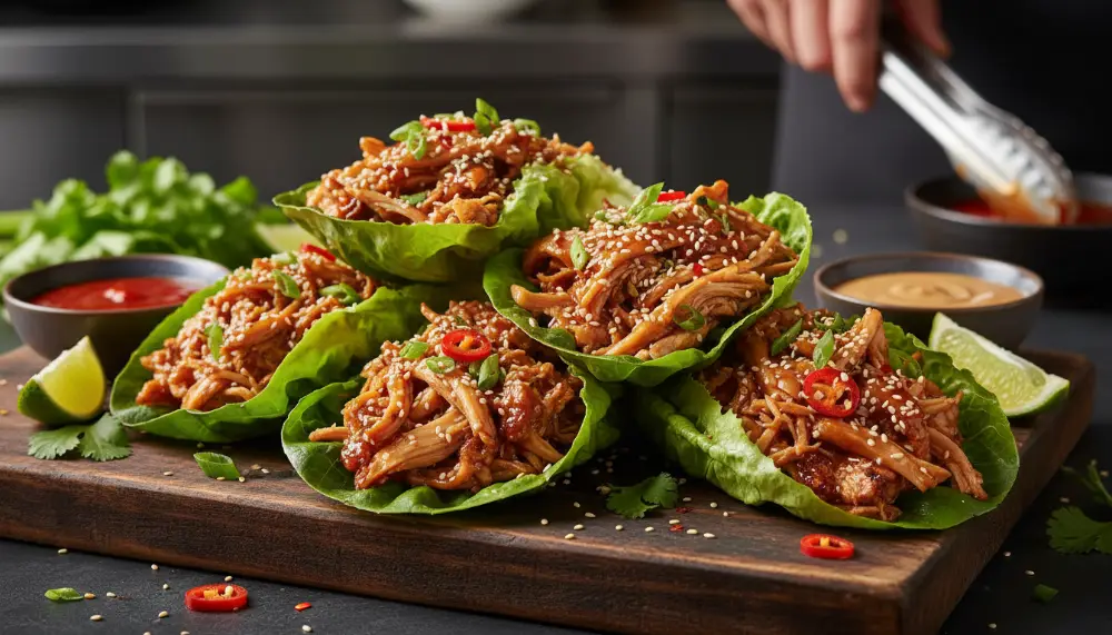 Teriyaki Chicken Lettuce Wraps 0