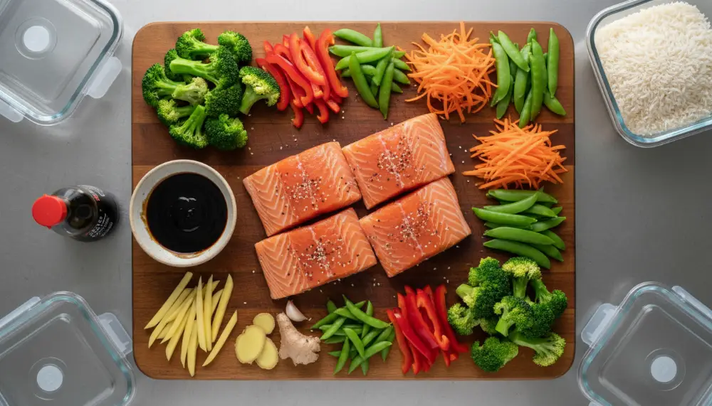 Teriyaki Salmon Bowl — Meal Prep Friendly 1