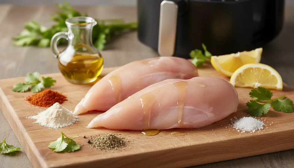 Whip Up Your Dinner in No Time with Healthy Flavorful Air Fryer Chicken Breast 1