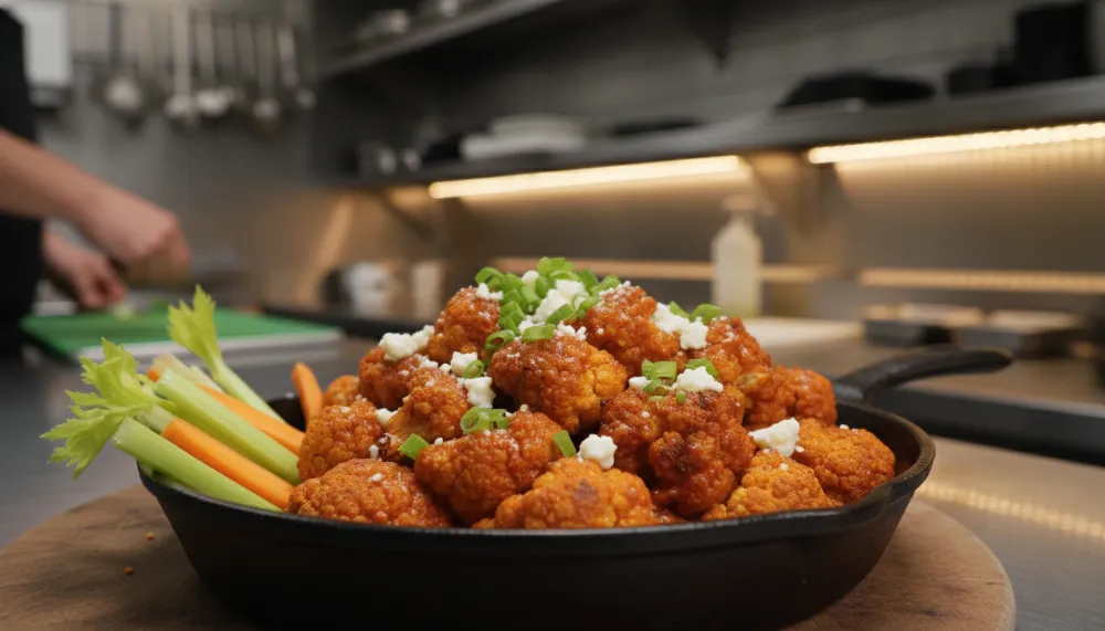 Air Fryer Buffalo Cauliflower 0