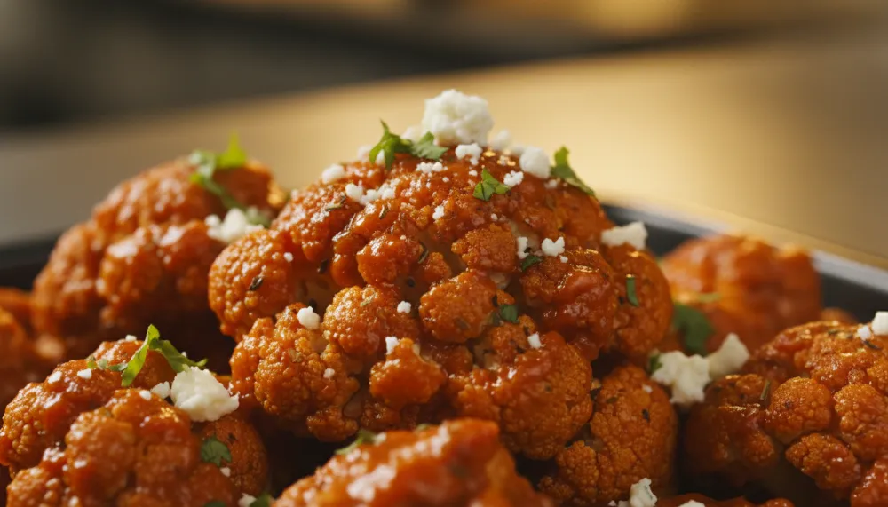Air Fryer Buffalo Cauliflower 2