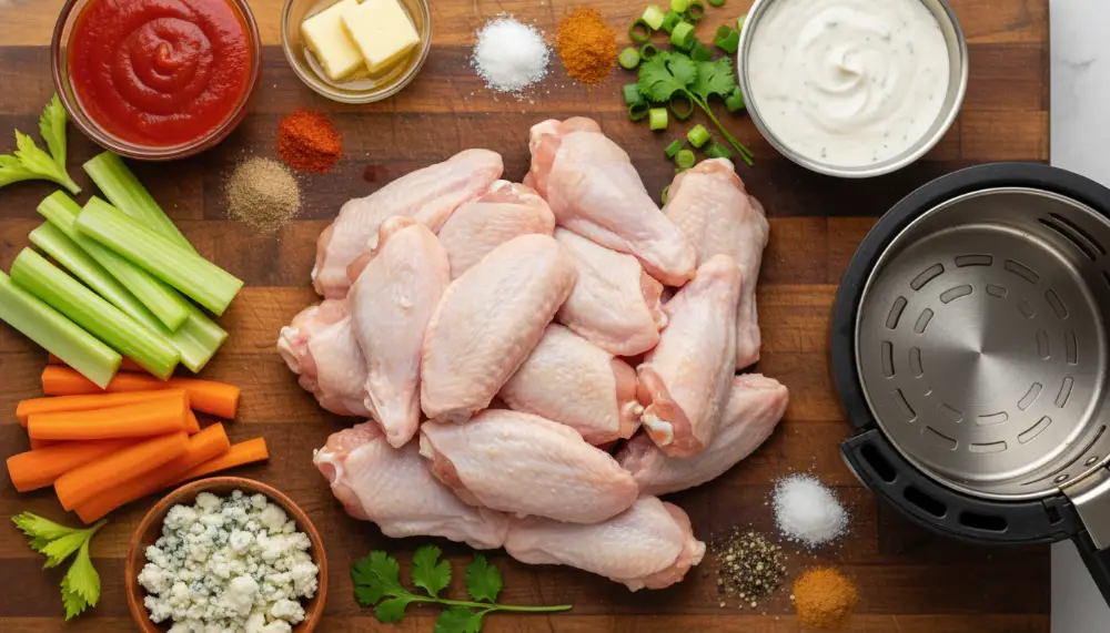 Air Fryer Buffalo Chicken Wings 1