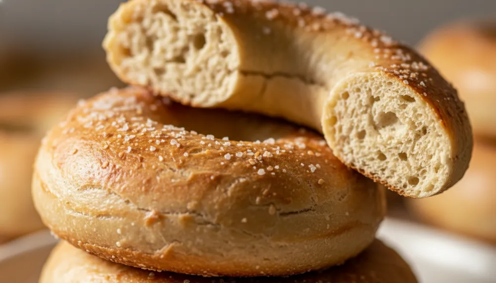 Air Fryer Homemade Bagels Easy Yogurt Dough 1
