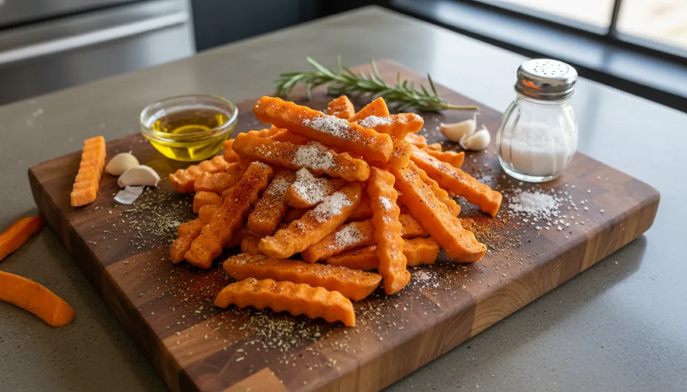 Air Fryer Sweet Potato Fries Extra Crispy 1