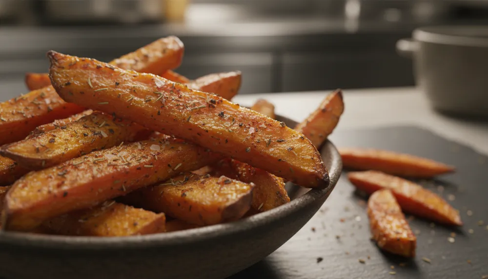 Air Fryer Sweet Potato Fries Extra Crispy 2