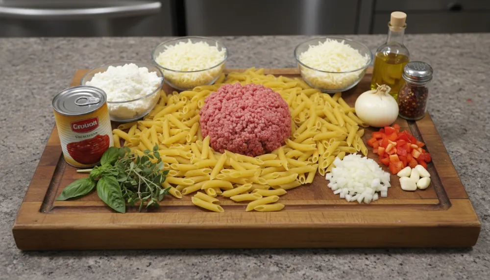 Beef Lombardi Casserole – Cheesy Layered Pasta Bake 1