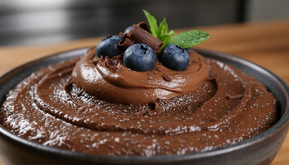 Chocolate Chia Pudding Mousse – Indulgent but Healthy 2