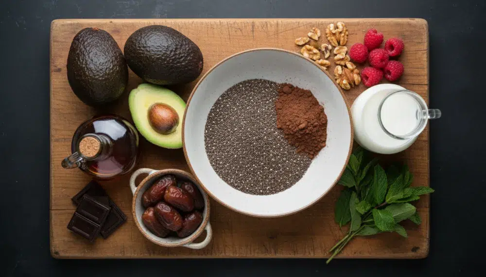 Chocolate Chia Pudding – Rich Thick and Creamy 1